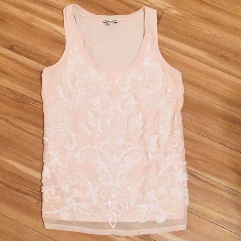* On Hold for @agentpink007 * Express Sequined Top
